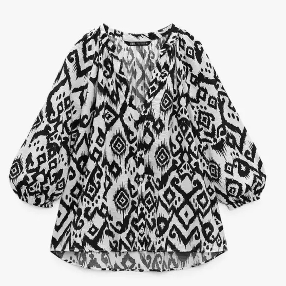 Zara button up shirt